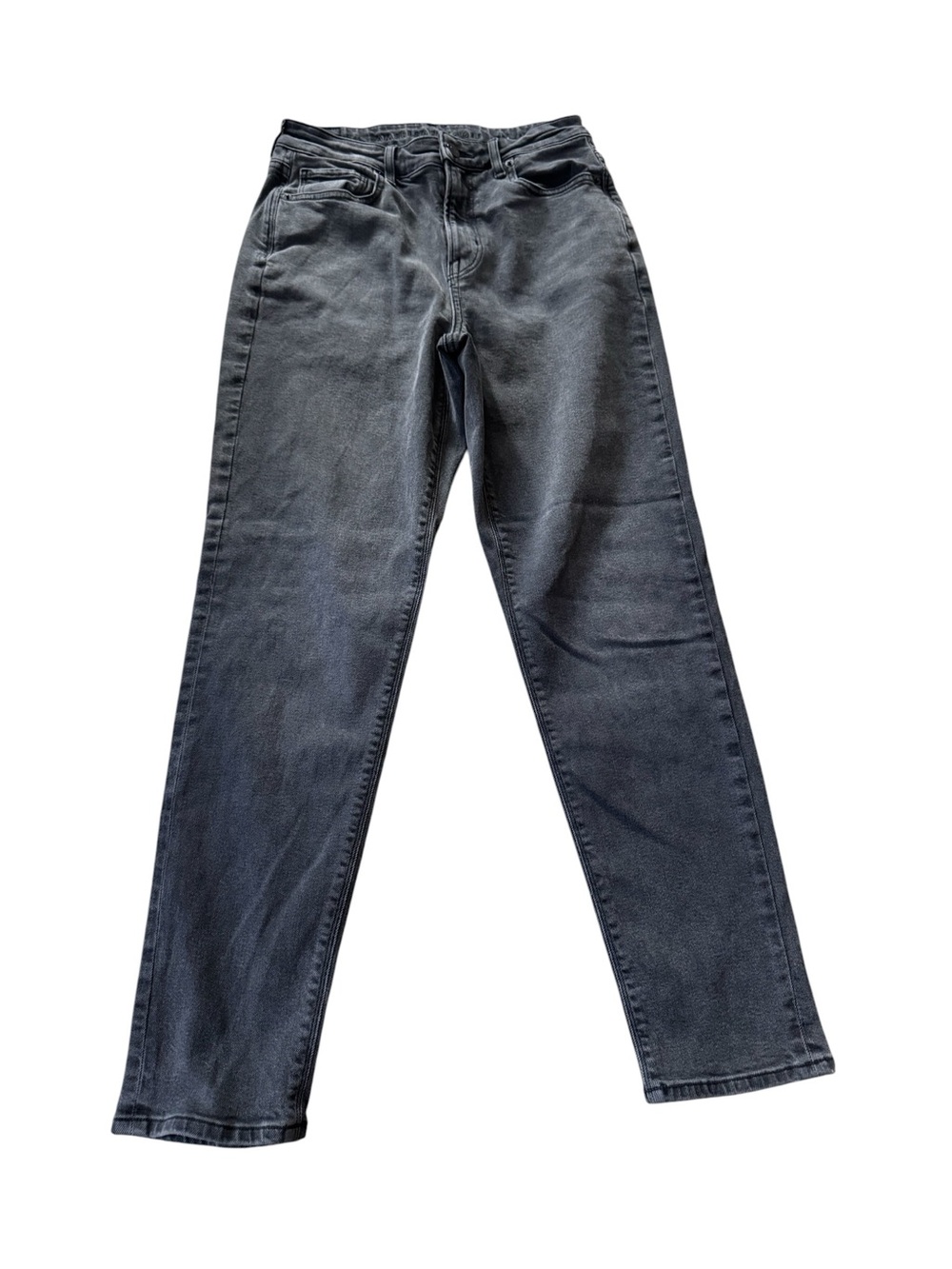 American Eagle Mom Jeans Women’s Size 4 Regular Black Gray High Rise
